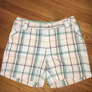 Natural Reflections Plaid Shorts